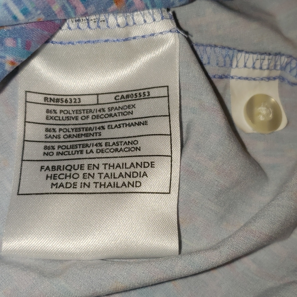 NWOT Nike golf dri fit Button-down tank top shirt - Picture 5 of 5